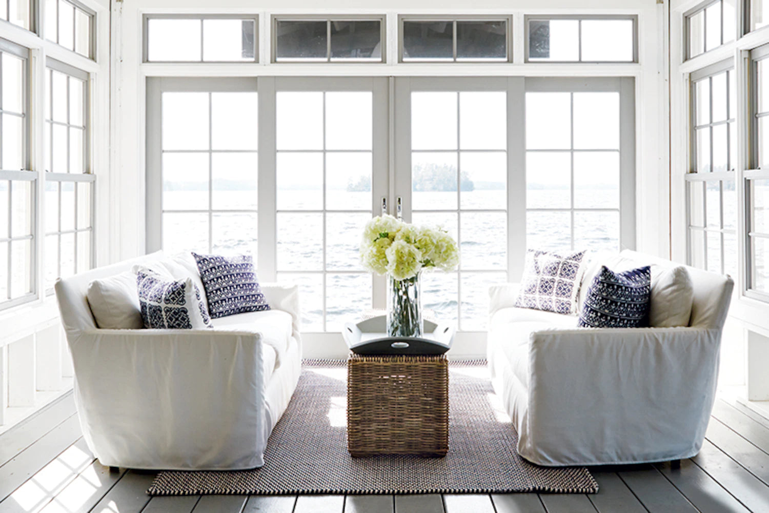 House Tour: Neutral Nauticial Lake House