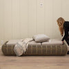 As Shown
Flax, Aluminum/Wicker