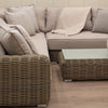 As Shown
Glass, Aluminum/Wicker