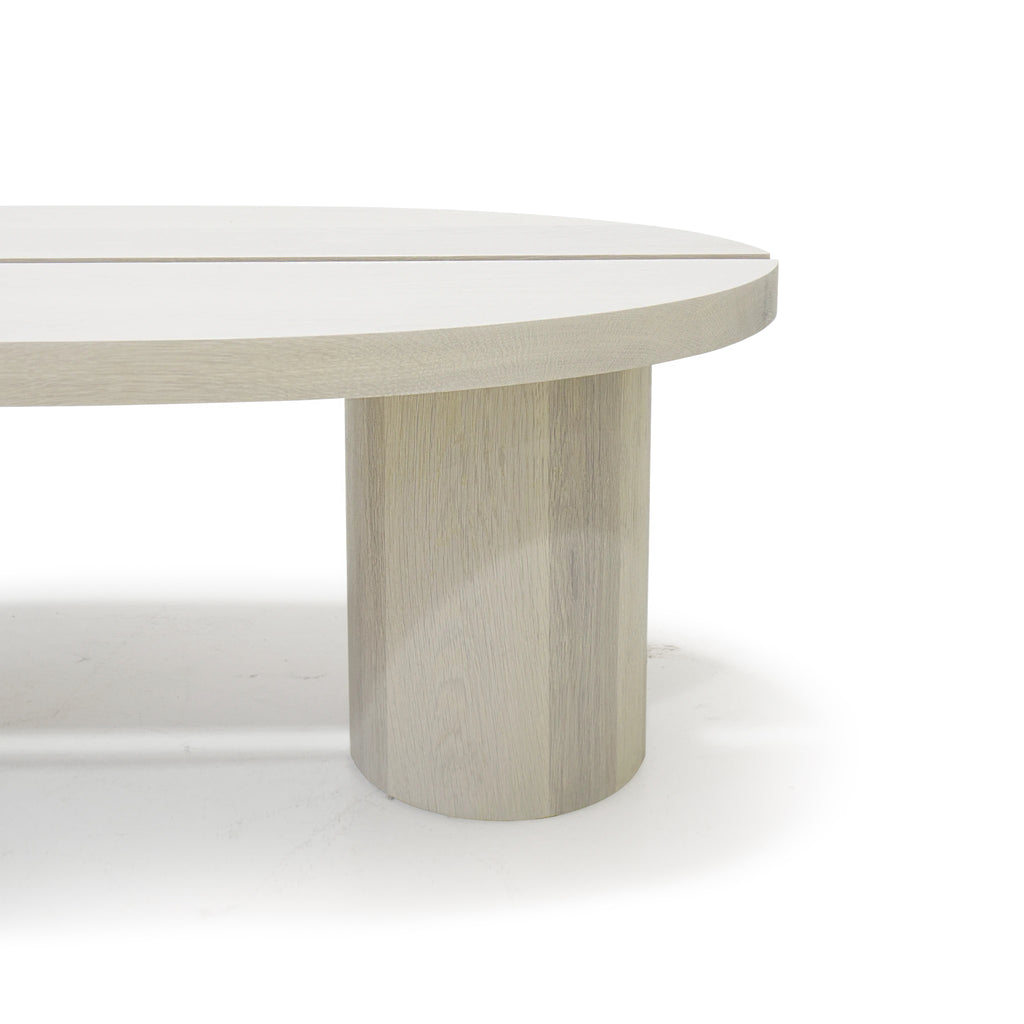 June Coffee Table, Shown in Nordic White / Natural Finish | Muskoka Living Collection