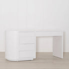 Austin Desk, shown in wire brushed white | Muskoka Living Collection