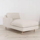 Avilia Chaise, Slipcovered in Belgian Oatmeal  | Muskoka Living Collection