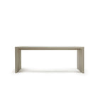 Beach Console, Muskoka Living Collection - Shown in Large. Oak finished in Nordic White / Smoke