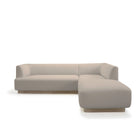 Bean Sectional (Outdoor) shown in Abbey Natural | Muskoka Living Collection