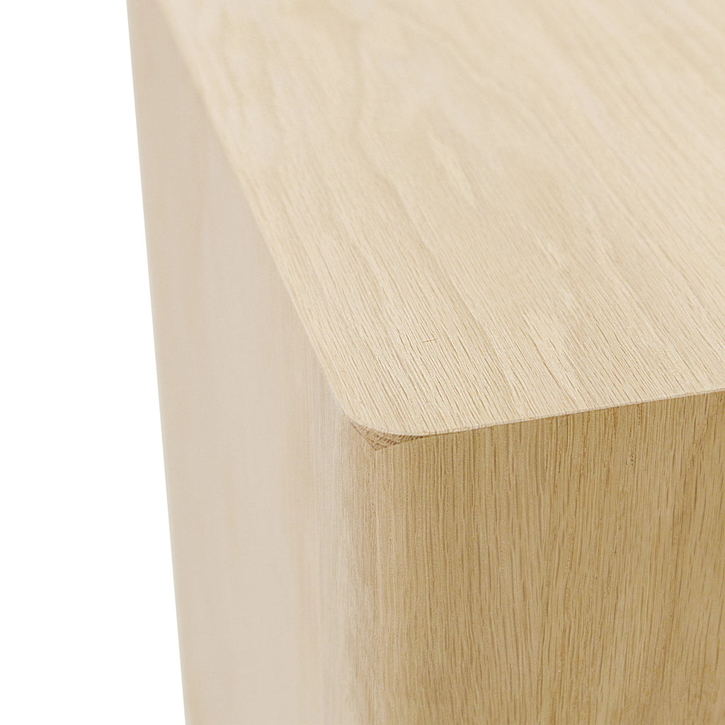 Block side table , shown in Natural | Muskoka Living Collection