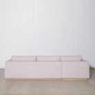 Muskoka Living collection - made to order at our LA workshop - Bloom sectional - belgian mulberry