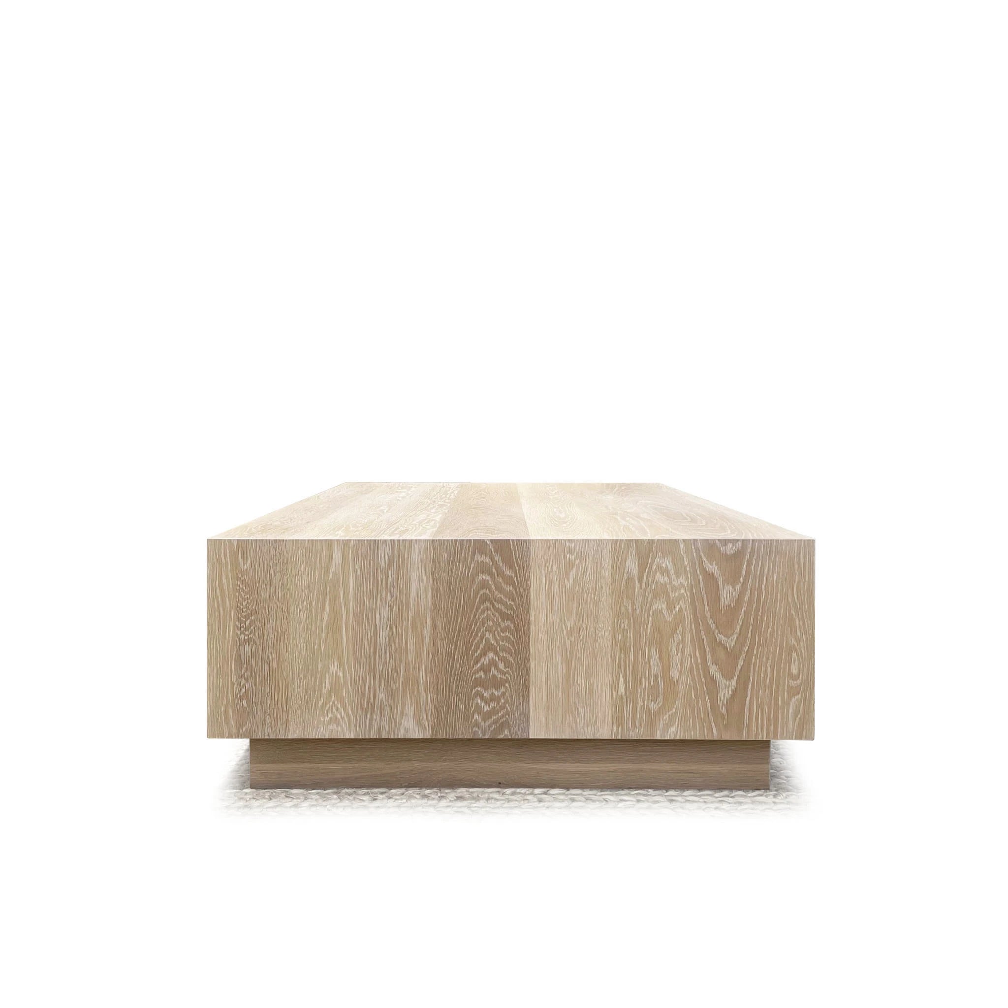 Bridge Coffee Table - Shown in Super White Finish | Muskoka Living Collection