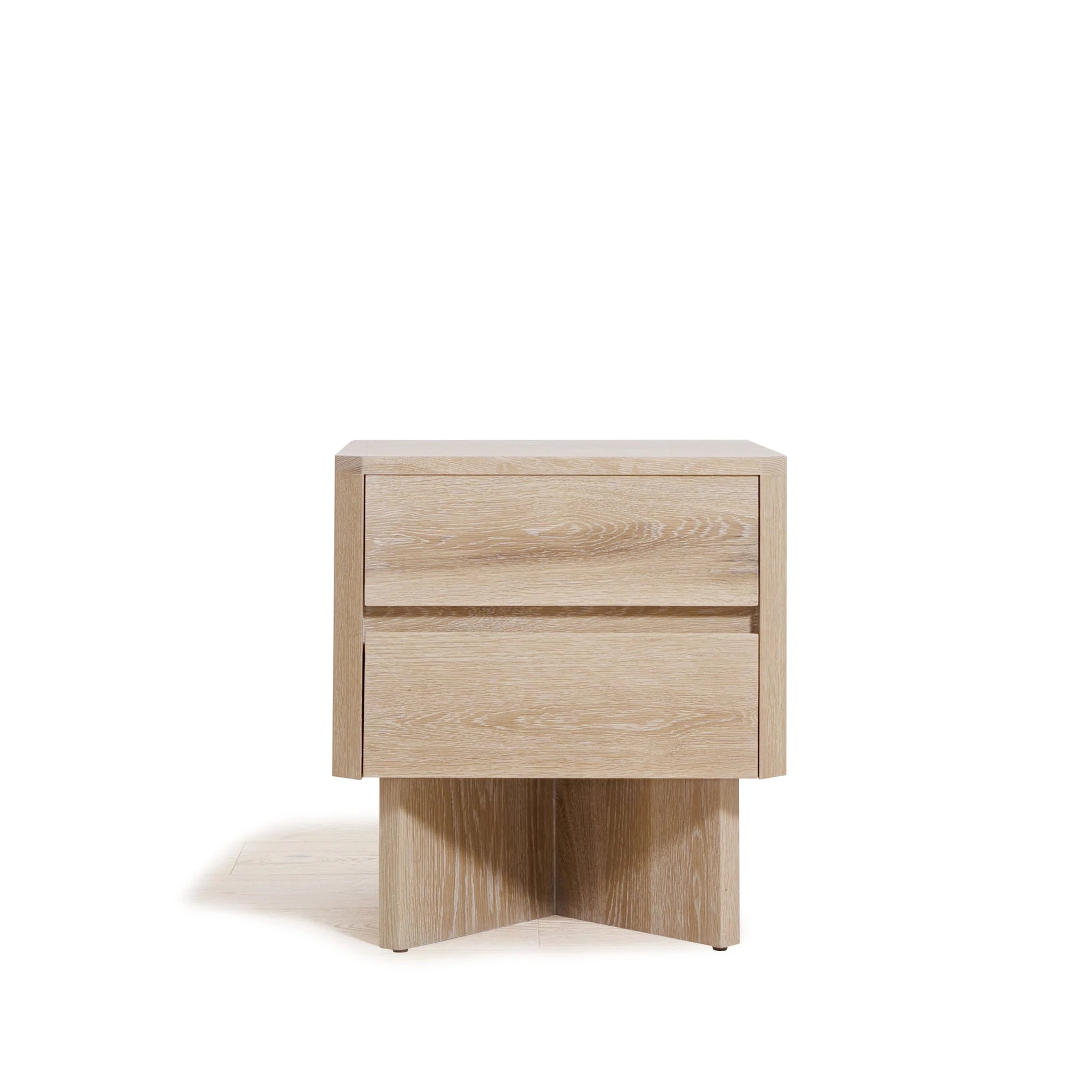 Bristol Nightstand shown in Super White | Muskoka Living Collection