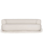 Atwater sofa, Muskoka Living Collection - Belgian Oatmeal, oak finished in Alpaca White Smoke. 