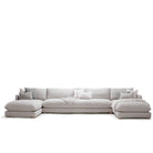 Birch Sectional, Muskoka Living Collection - Shown in slipcovered Belgian Mulberry