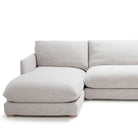 Birch Sectional, Muskoka Living Collection - Shown in slipcovered Belgian Mulberry