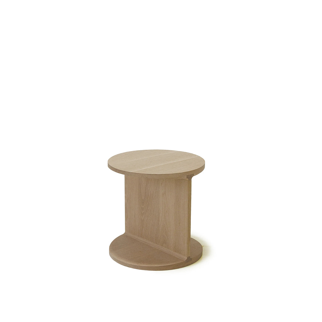 Campbell side table, shown in natural | Muskoka Living Collection