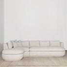 Muskoka Living Collection - Cove sectional- made to order at our LA workshop - Belgian Fog