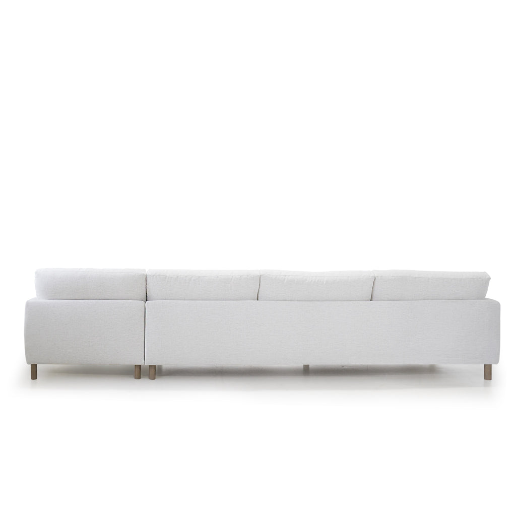 Duke Sectional, Muskoka Living Collection - Shown in right chaise upholstered Nomad Snow