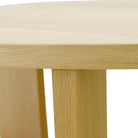 Flange Coffee Table, Shown in Natural finish | Muskoka Living Collection