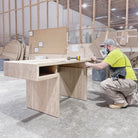 Focus Desk, Muskoka Living Collection - Made to order at our LA Workshop.