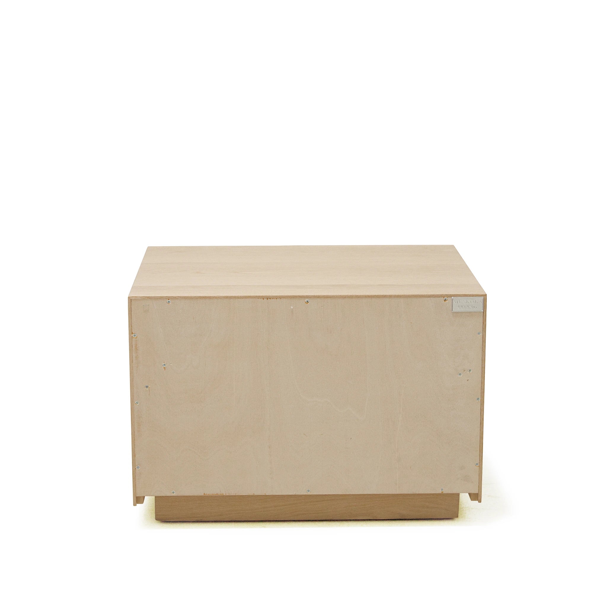 Gable Nightstand, shown in Natural Finish | Muskoka Living Collection