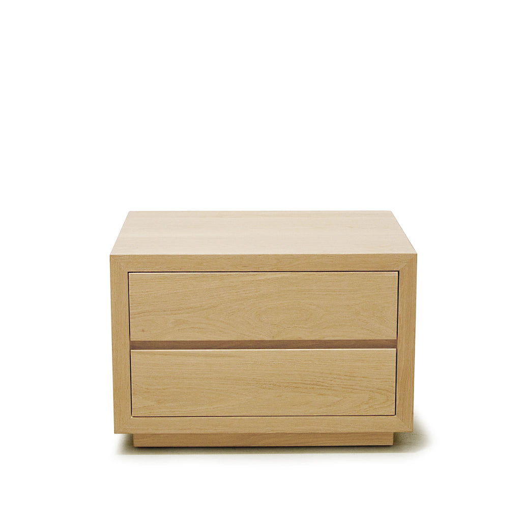 Gable Nightstand, shown in Natural Finish | Muskoka Living Collection