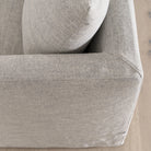 Monterey Chair, Muskoka Living Collection - Shown in square leg, slipcovered Belgian Sky Blue.