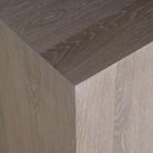 Picket Large Side Table, Muskoka Living Collection - Shown in Oak, finished in Fumed Smoke