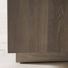 Picket Large Side Table, Muskoka Living Collection - Shown in Oak, finished in Fumed Smoke