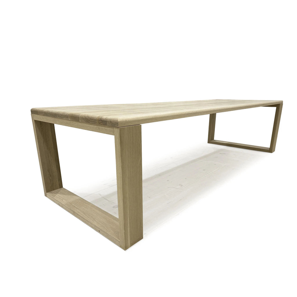 Poster Dining Table, Muskoka Living Collection - Shown in Smoke finish