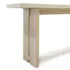 Split Console, Muskoka Living Collection - Shown in Mint White / Natural.