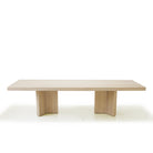 Star Dining Table, Muskoka Living Collection - Shown in Large, Mint White / Smoke finish