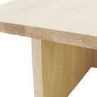 Stem Coffee Table, Muskoka Living Collection - Shown in Large, Natural finish.