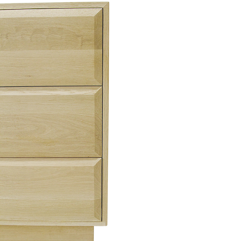 Taper dresser shown in Natural finish | Muskoka Living Collection