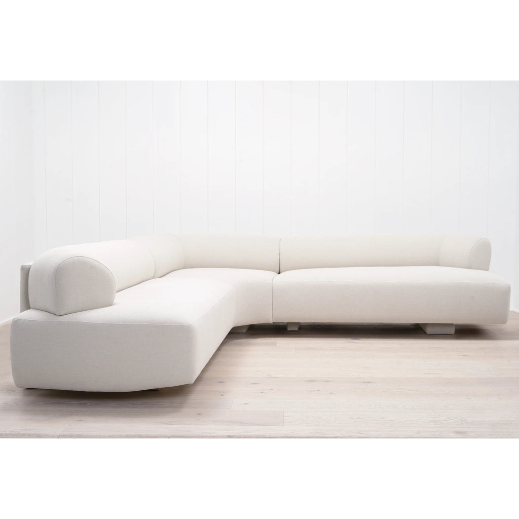 Atwater sectional sofa, shown in Fresno Sand | Muskoka Living Collection