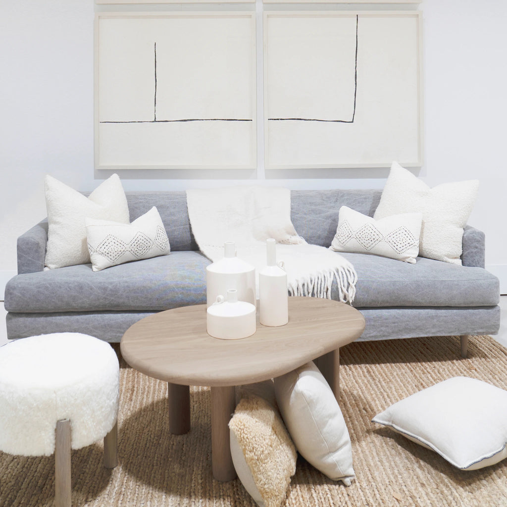 Avilia S sofa shown in upholstered Retro Grey | Muskoka Living Collection