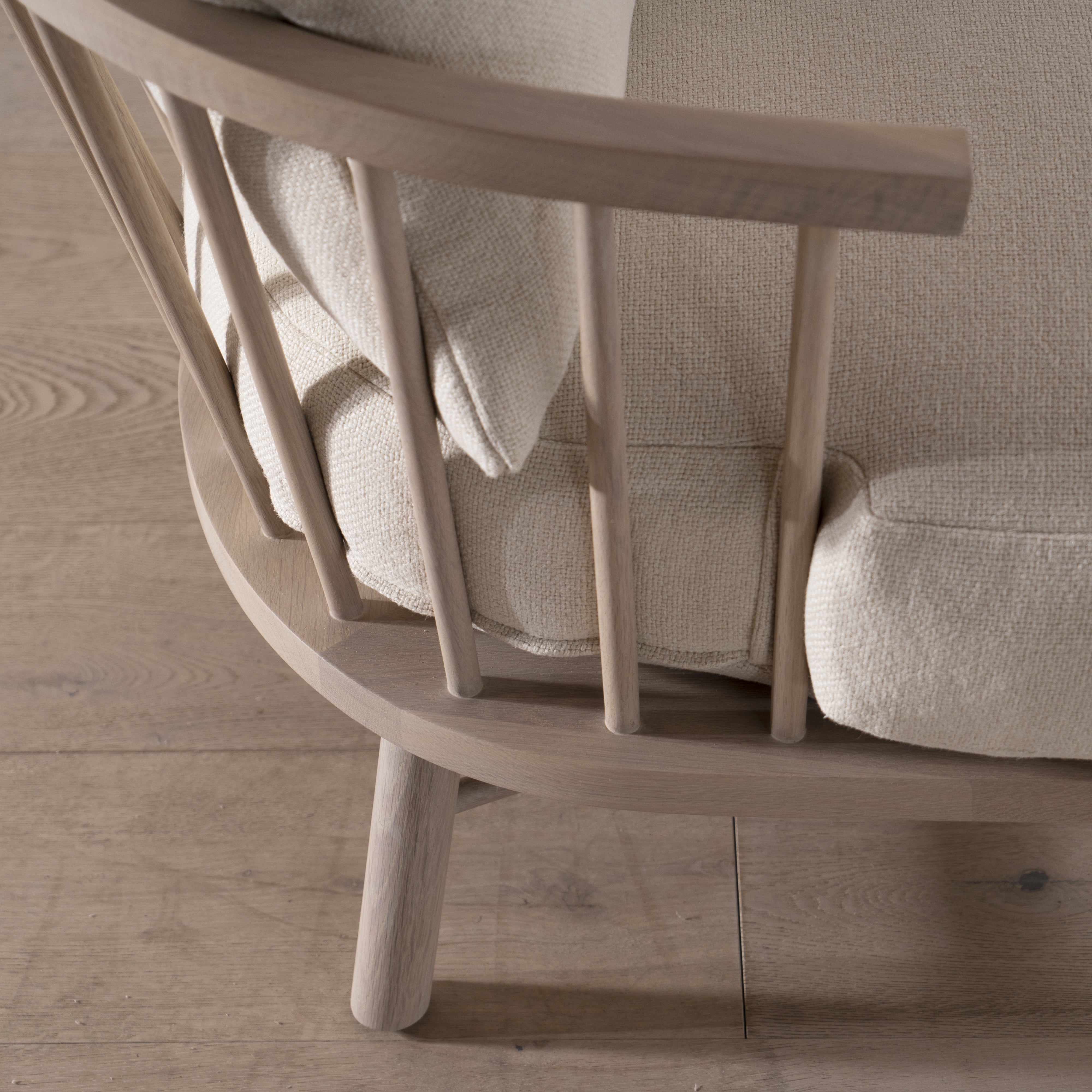 Bolsa Chair - Muskoka Living Collection, shown in abbey natural