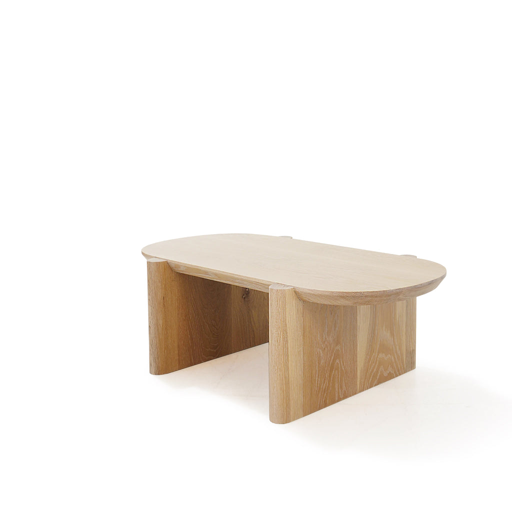 Bolster Coffee Table, shown in Natural Finish | Muskoka Living Collection