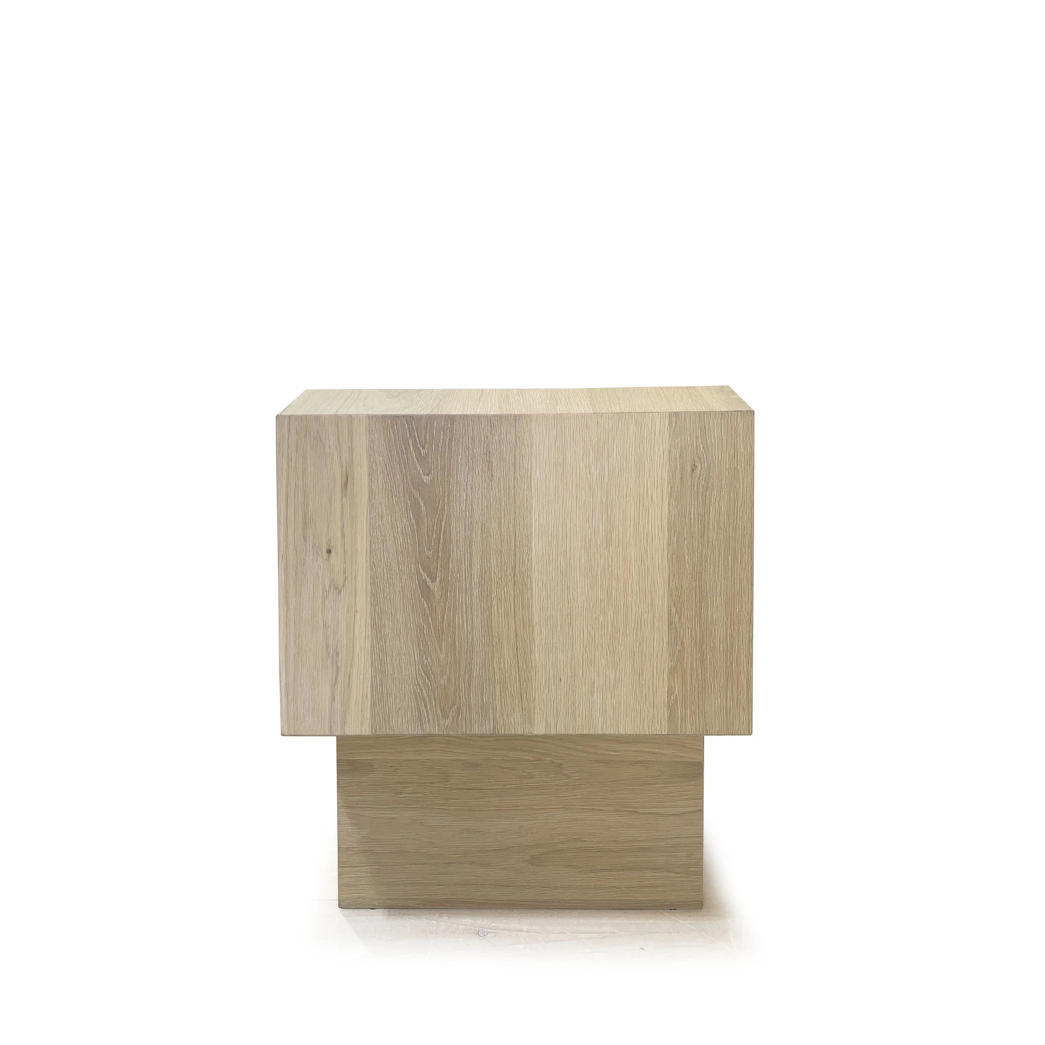 Brighton nightstand, shown in Mint White Smoke Finish | Muskoka Living Collection