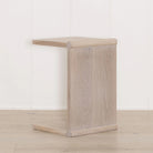 Concept Side Table, shown in Nordic White / Smoke | Muskoka Living Collection