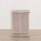 Concept Side Table, shown in Nordic White / Smoke | Muskoka Living Collection