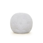 Dax Pouf, Small in Retro Light Grey | Muskoka Living Collection