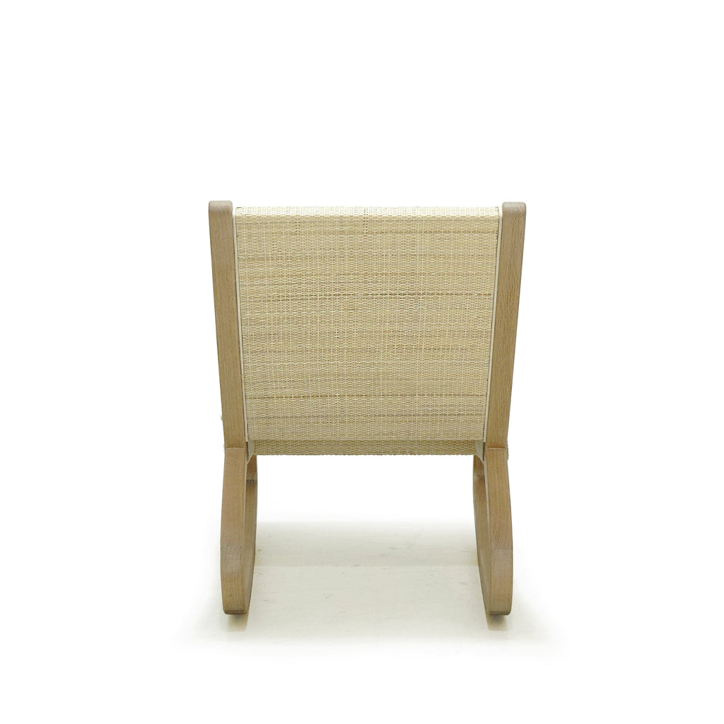 Draper Chair - Shown in Natural Cane, cushion in Monte Natural | Muskoka Living Collection - Chairs