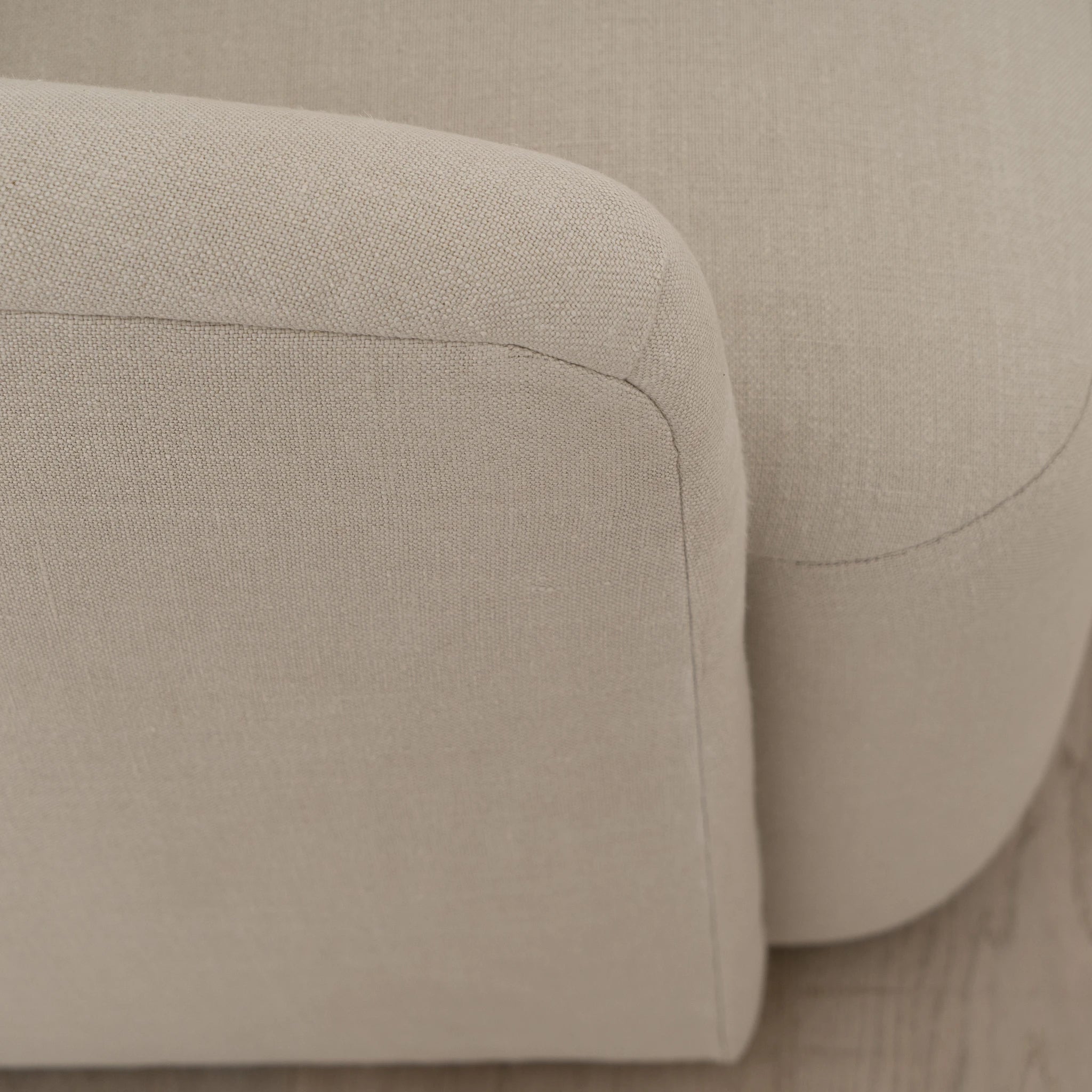 Easton Sofa, Muskoka Living Collection - Shown upholstered in Fresno Sand