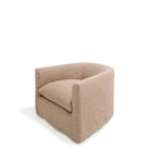 Fletcher Chair, shown in swivel, slipcovered Granby Clay | Muskoka Living Collection