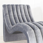 Flow Chaise - Shown in custom velvet | Muskoka Living Collection