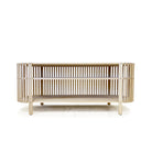 Grove Console, shown in Nordic White / Natural | Muskoka Living Collection