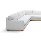 Gunner U Sectional, Muskoka Living Collection - Shown upholstered in Nomad Snow