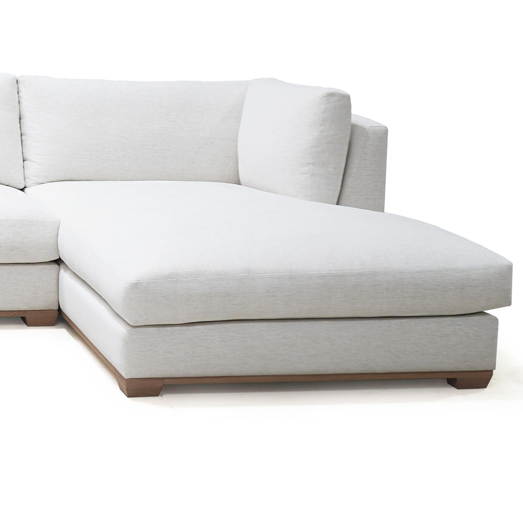 Gunner U Sectional, Muskoka Living Collection - Shown upholstered in Nomad Snow