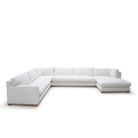 Gunner U Sectional, Muskoka Living Collection - Shown upholstered in Nomad Snow