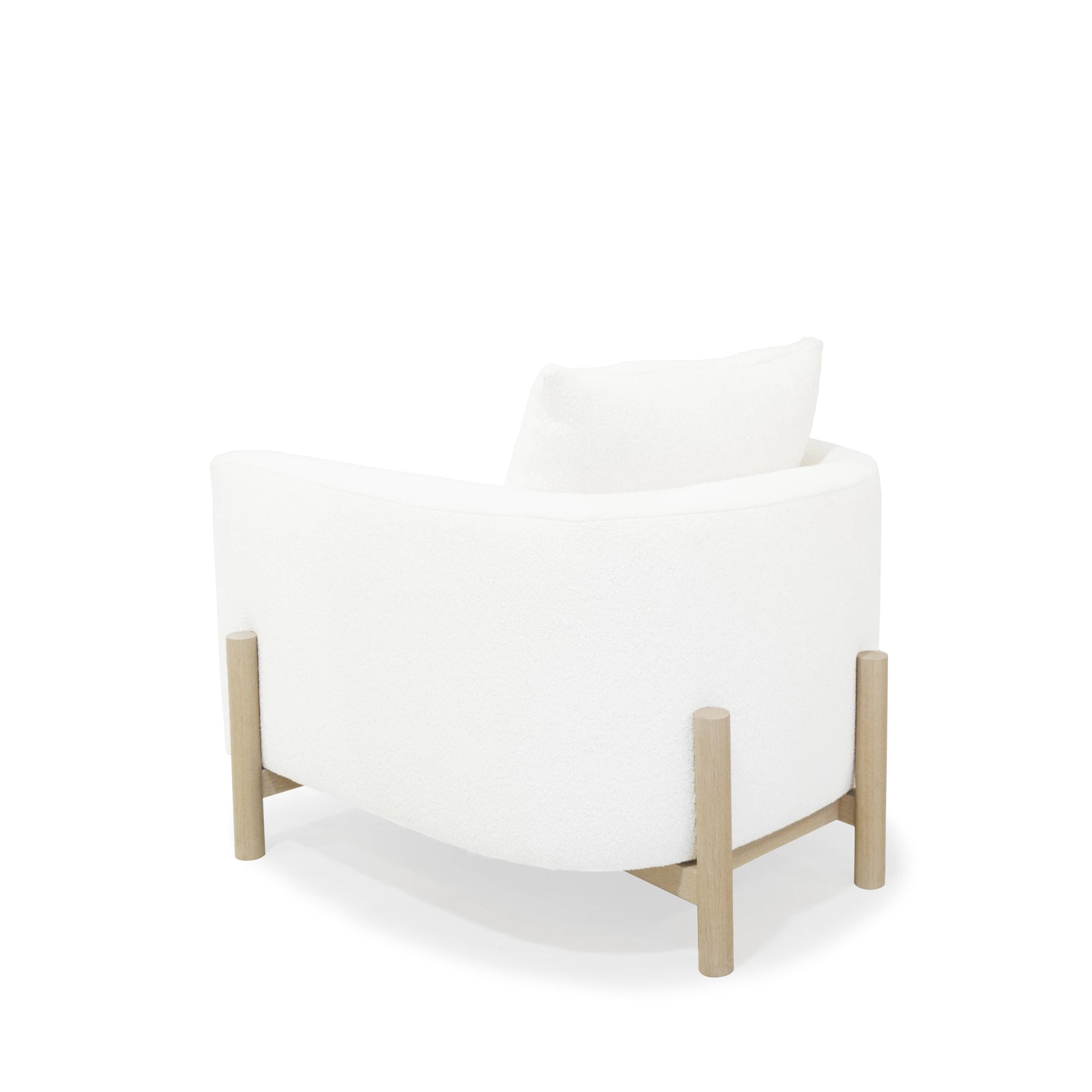 James Chair, shown in medium, Rome Ivory | Muskoka Living Collection