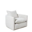 McGrath L Chair, Muskoka Living Collection - Shown in swivel, upholstered Belgian Fog