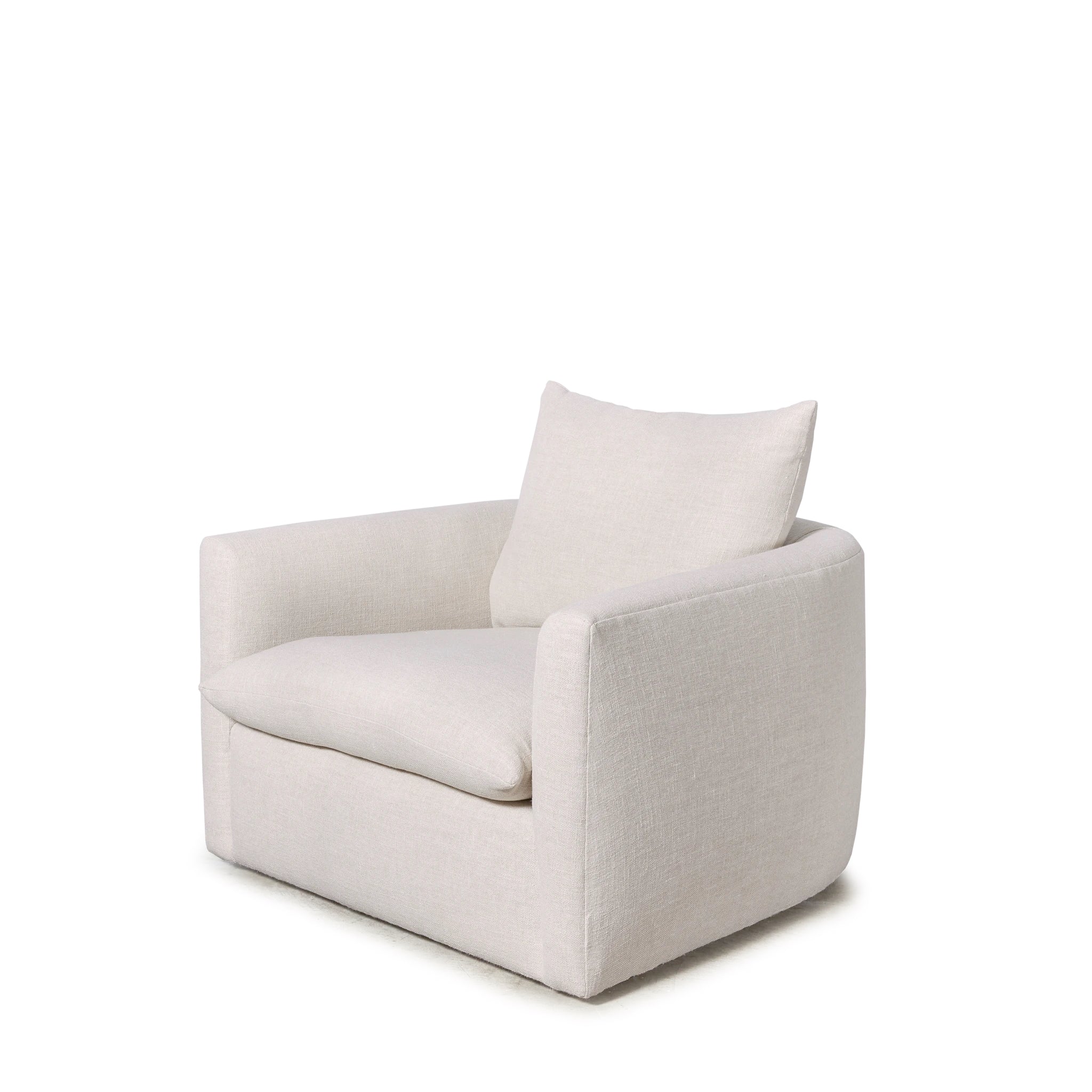 McGrath M, Muskoka Living Collection - Shown in swivel, upholstered Belgian Rose