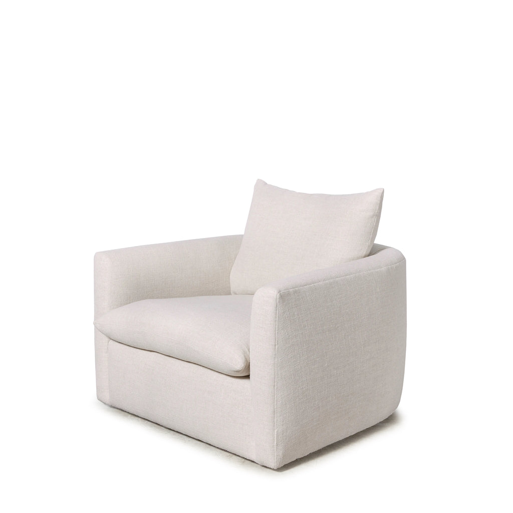 McGrath M, Muskoka Living Collection - Shown in swivel, upholstered Belgian Rose